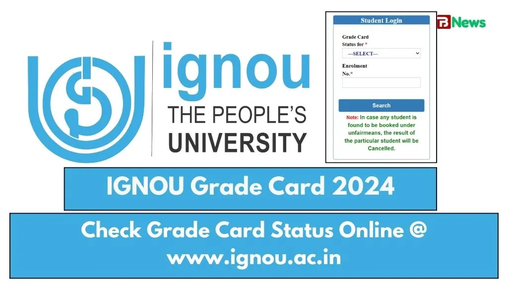 IGNOU Grade Card 2024